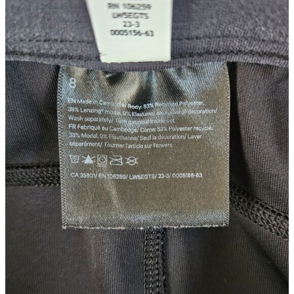 LULULEMON Softstreme High Rise Pant Black Size 8 Style W5EGTS Regular Length 31" - Picture 7 of 7
